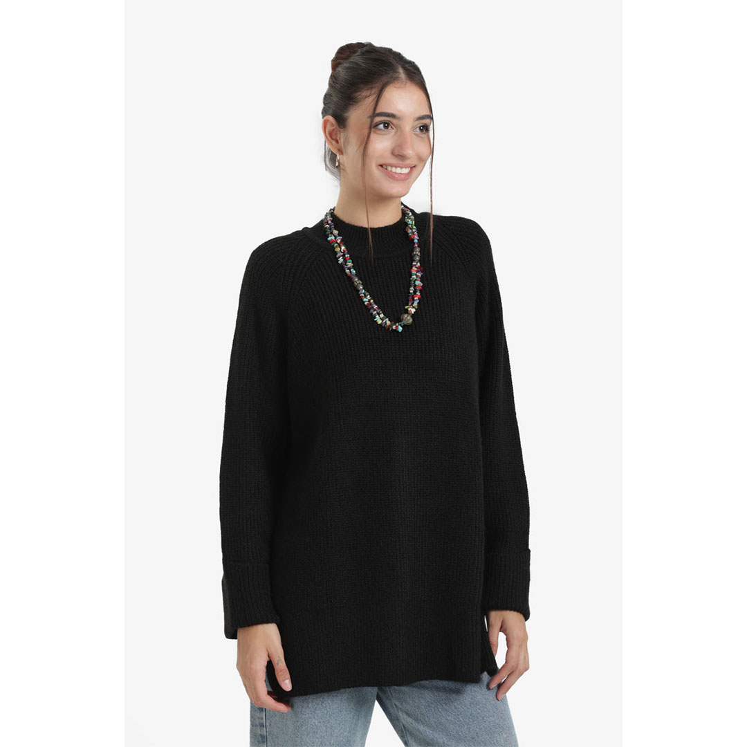 بلوفر محبوك أوفر سايز حريمي