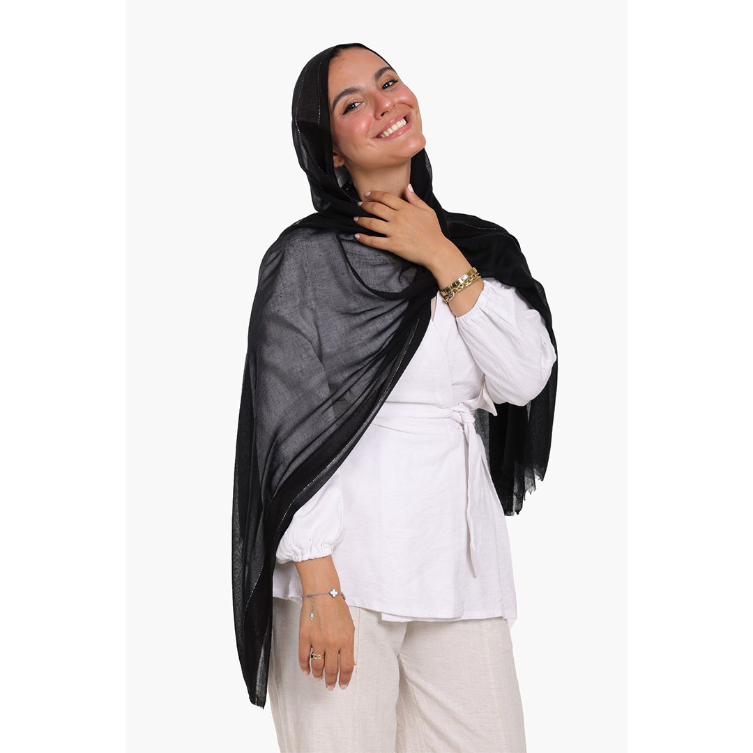 طرحة شيفون خفيفة حريمي