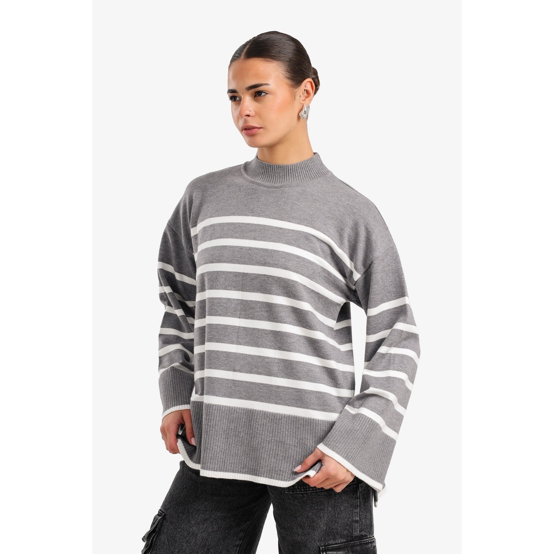 بلوفر صوف مخططة - 18234