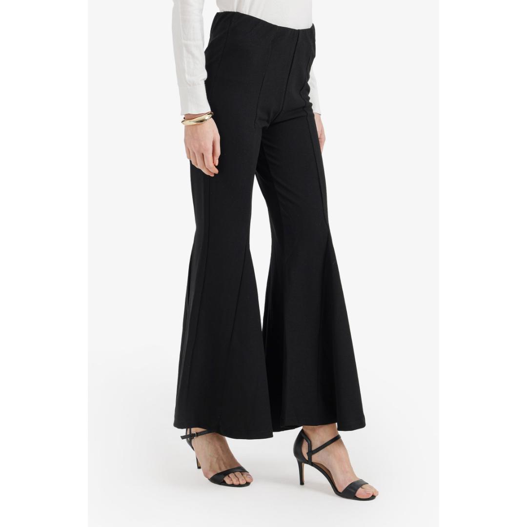 بنطلون ضيق بقصة واسعة من الأسفل حريمي - 18375