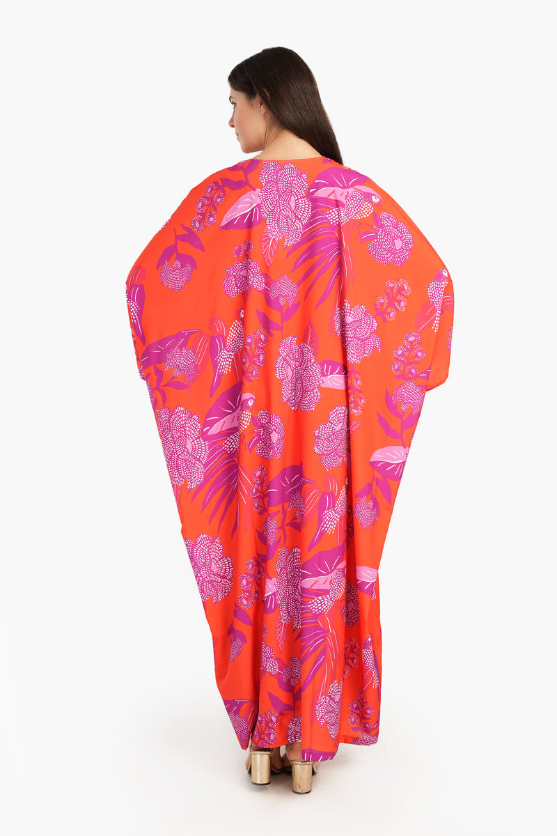 فستان كارينا بونشو مزهر 56242