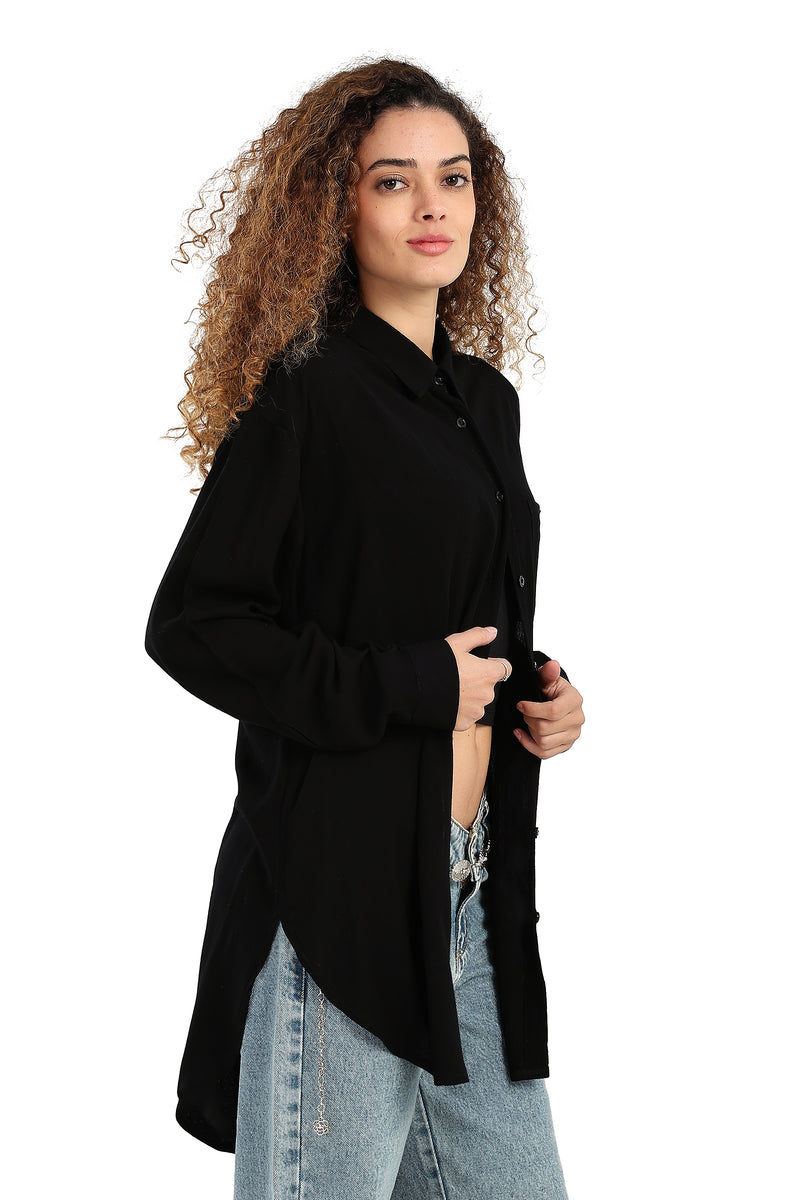 قميص كارينا قطن كلاسيكي بياقة 56529