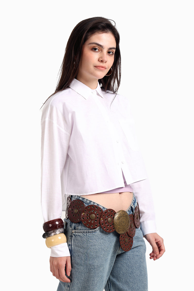 قميص كارينا كروب بأكمام طويلة 56542