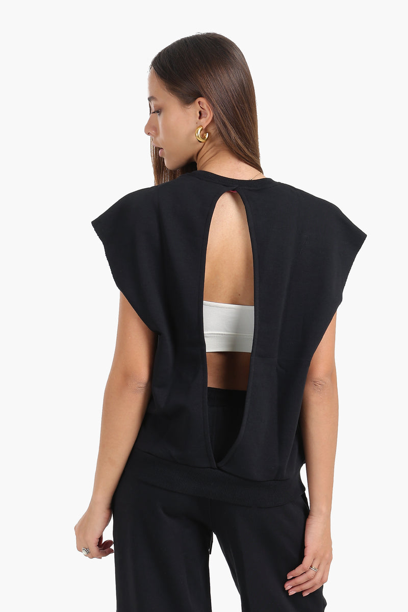 سويت شيرت كارينا مفتوح الظهر 56742