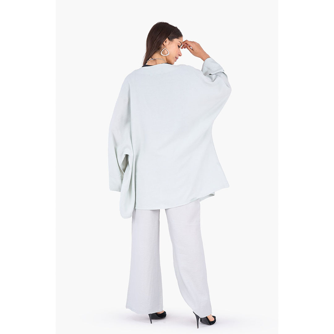 بنطلون مستقيم الخصر حريمي