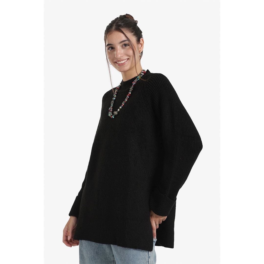 بلوفر محبوك أوفر سايز حريمي