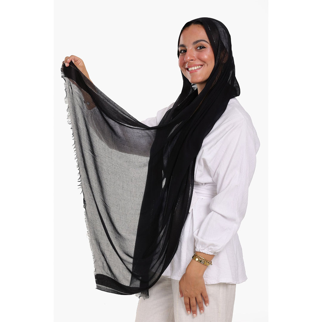 طرحة شيفون خفيفة حريمي