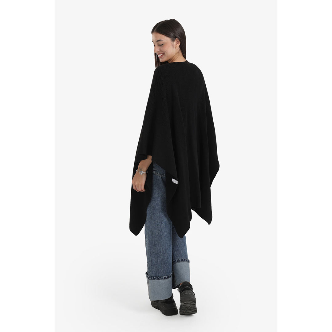 بونشو محبوك أوفر سايز حريمي