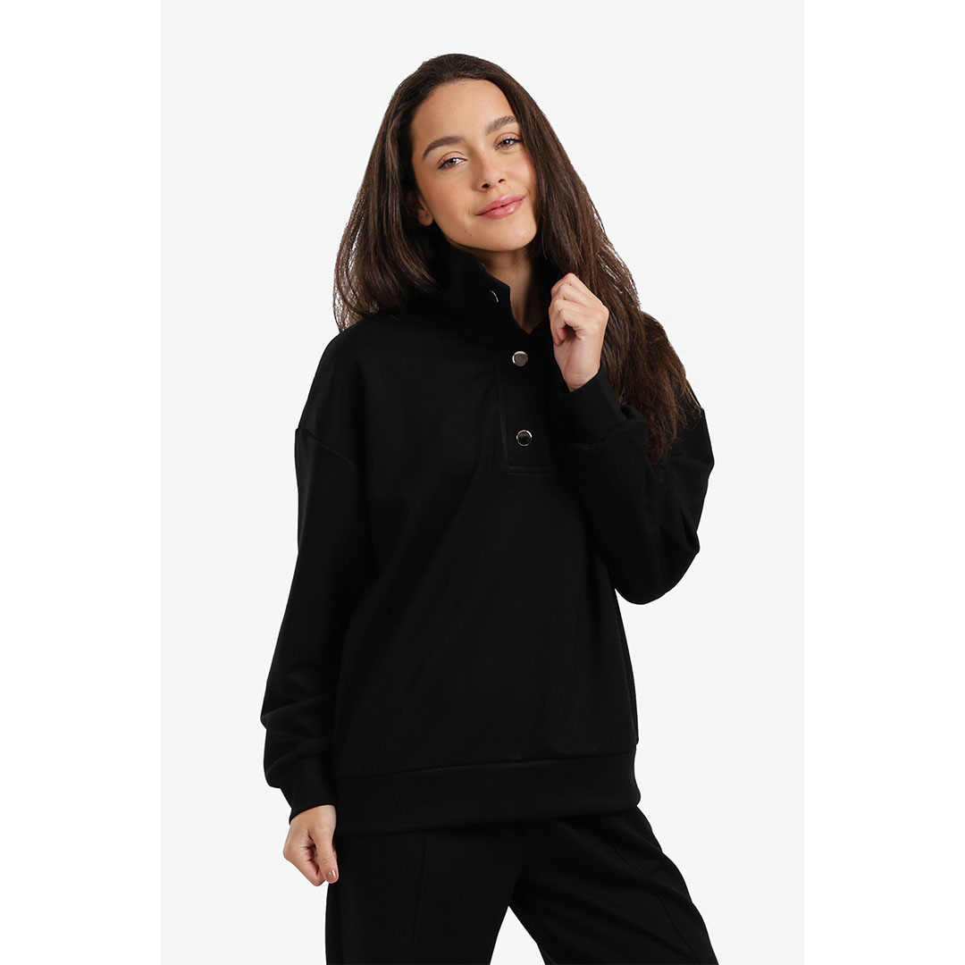 سويت شيرت بياقة حريمي - 18317