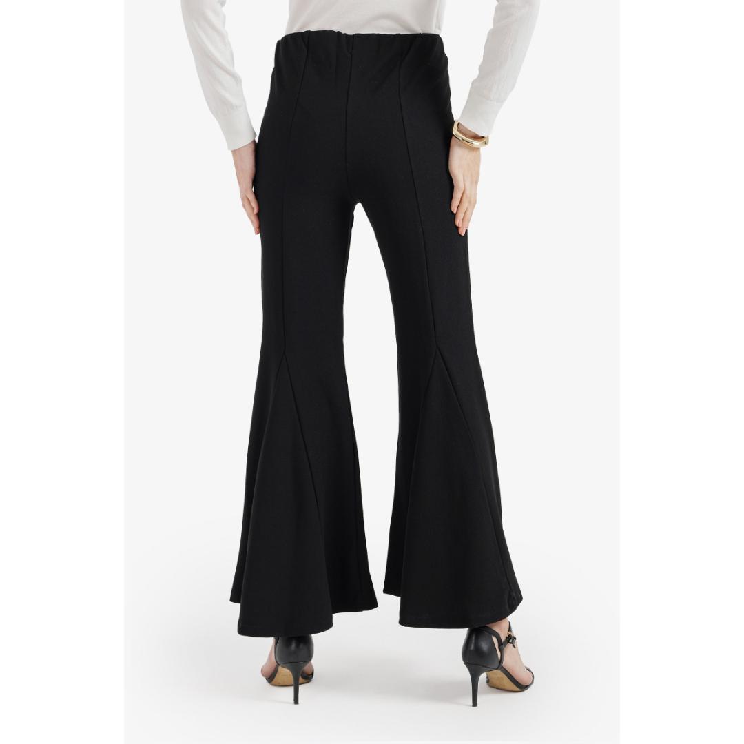 بنطلون ضيق بقصة واسعة من الأسفل حريمي - 18375