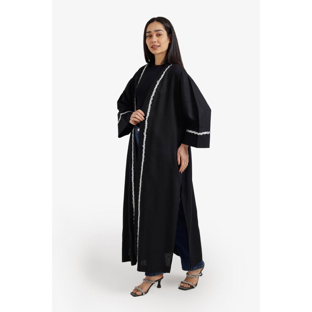 كيمونو ماكسي مزين بالترتر حريمي - 18394