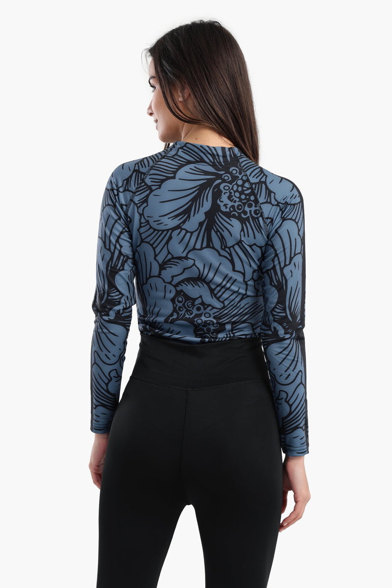 مايوه بوركيني كارينا راش جارد بنقشة زهور 55911