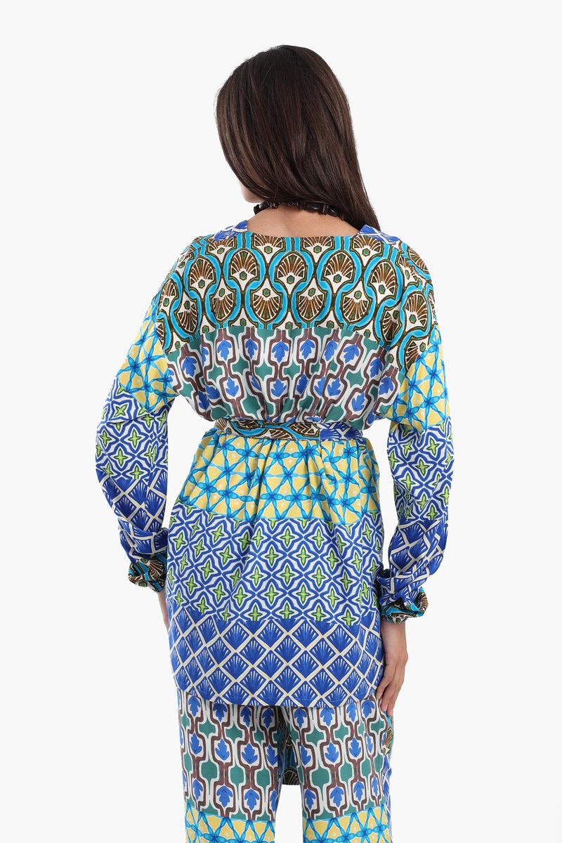 كيمونو كارينا مطبوع متعدد الألوان 56220