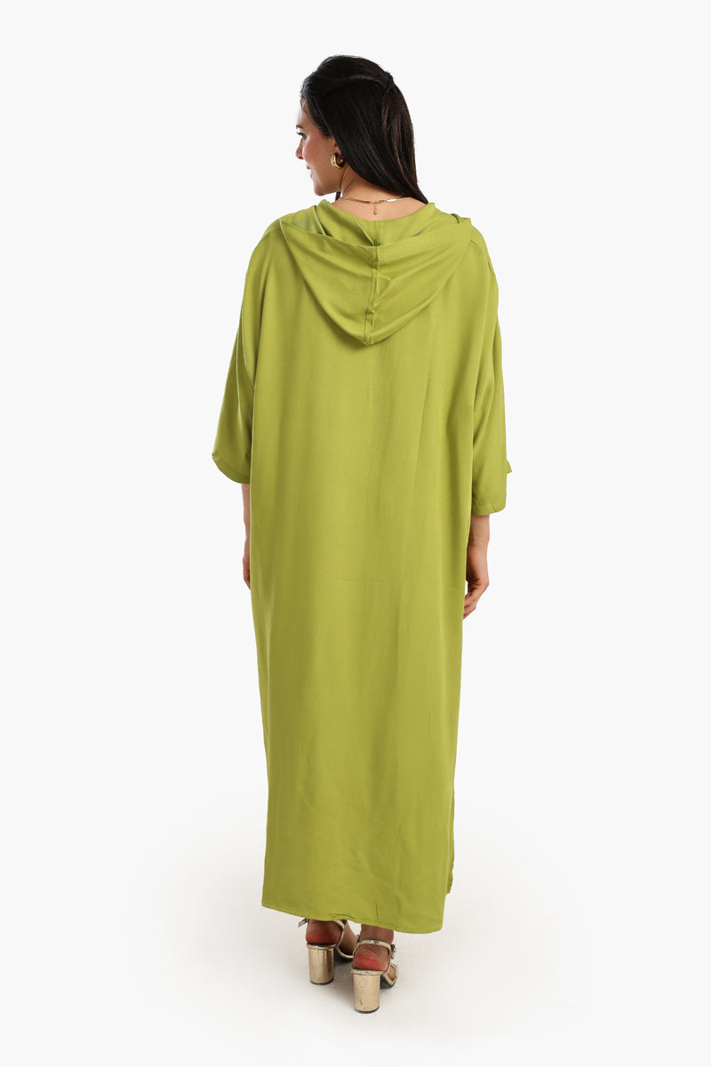 فستان كارينا واسع بفتحة رقبة على شكل حرف V 56419