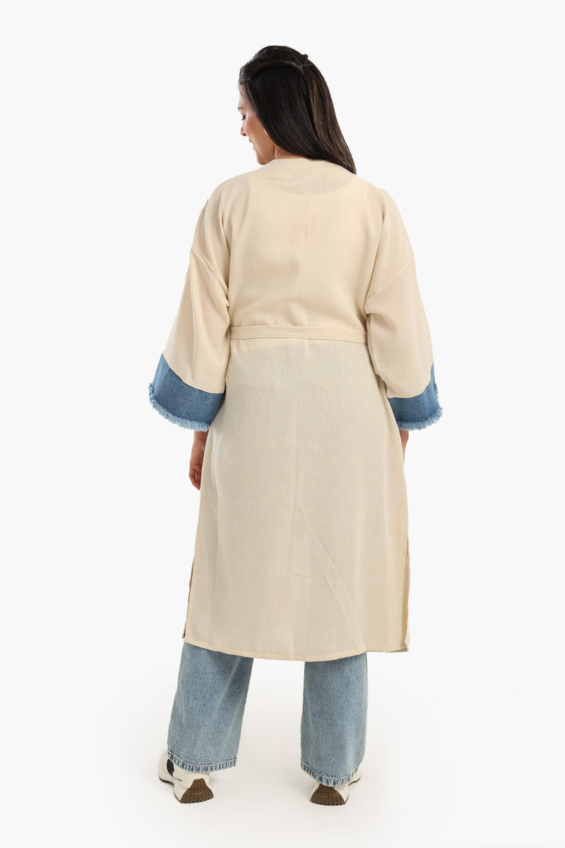 كيمونو كارينا فوال بجيوب جينز 56724