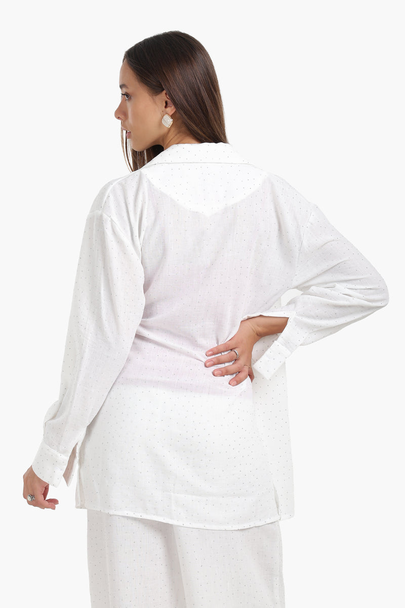 بلوزة كارديجان كارينا بتصميم ملفوف 57139