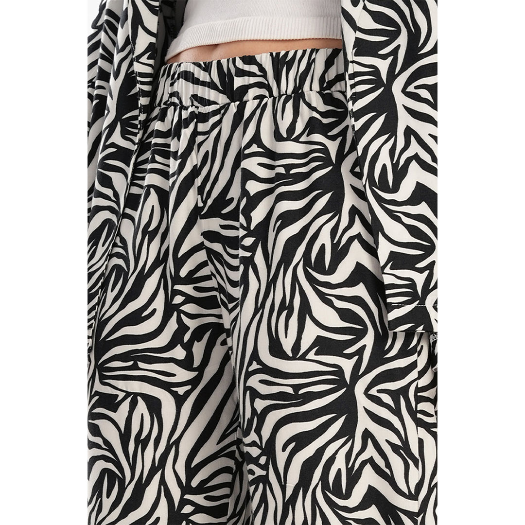 بنطلون بطبعات حيوانية بالكامل حريمي