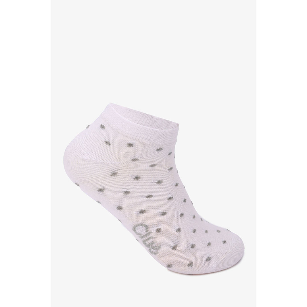 جوارب يومية منقطة - 3 أزواج