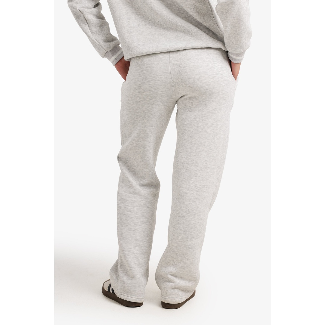 بنطلون رياضي بقصة مستقيمة - رصاصي - 18194