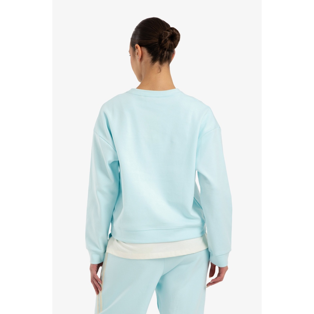 سويت شيرت مريح للاسترخاء - أزرق فاتح - 18216
