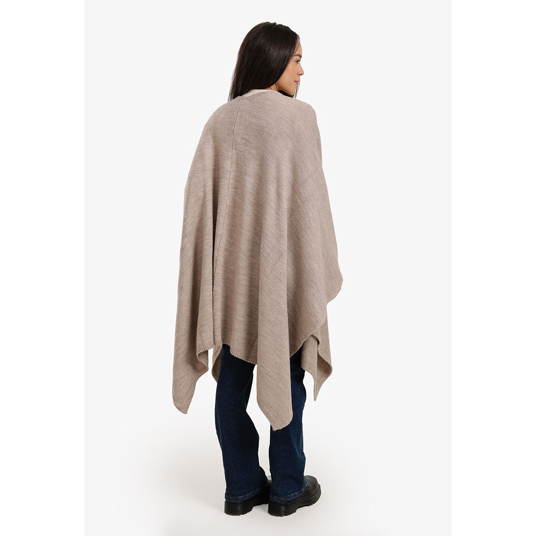 بونشو محبوك طويل حريمي - 18218