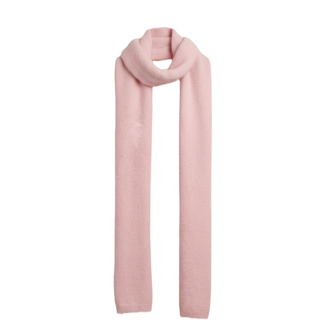 شال محبوك ناعم - روز - 18222