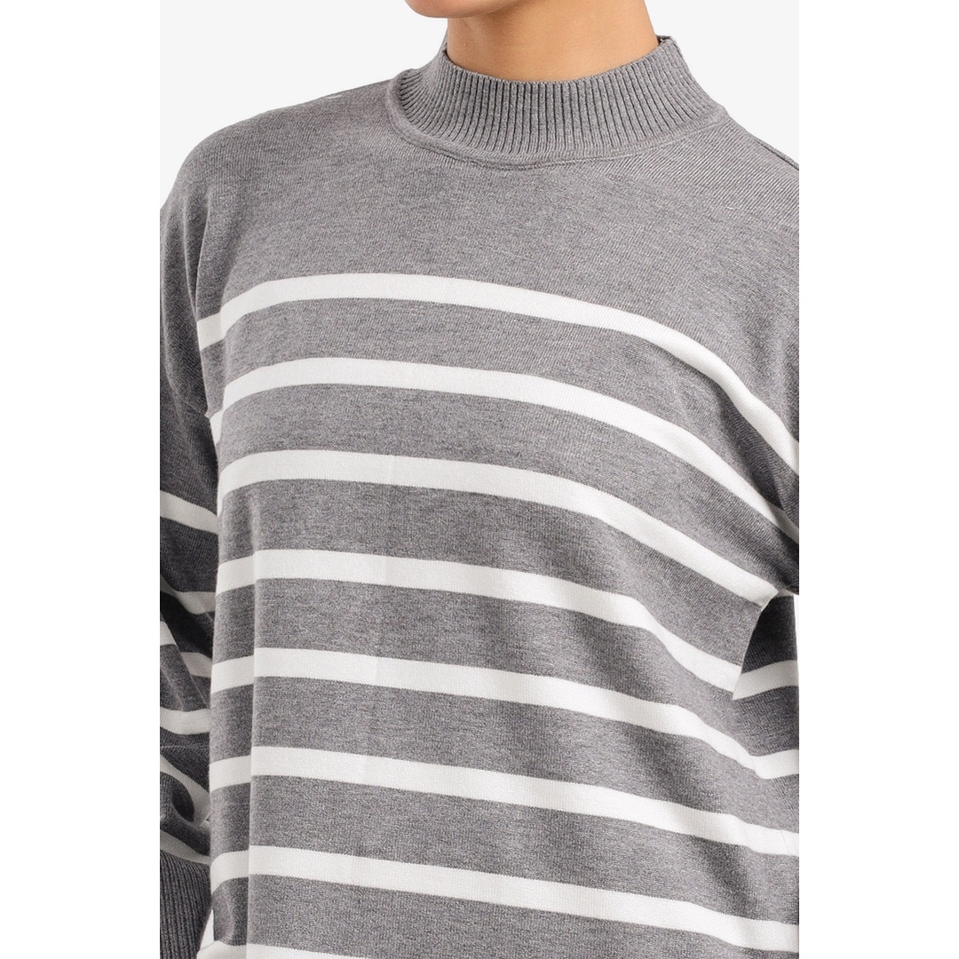 بلوفر صوف مخططة - 18234