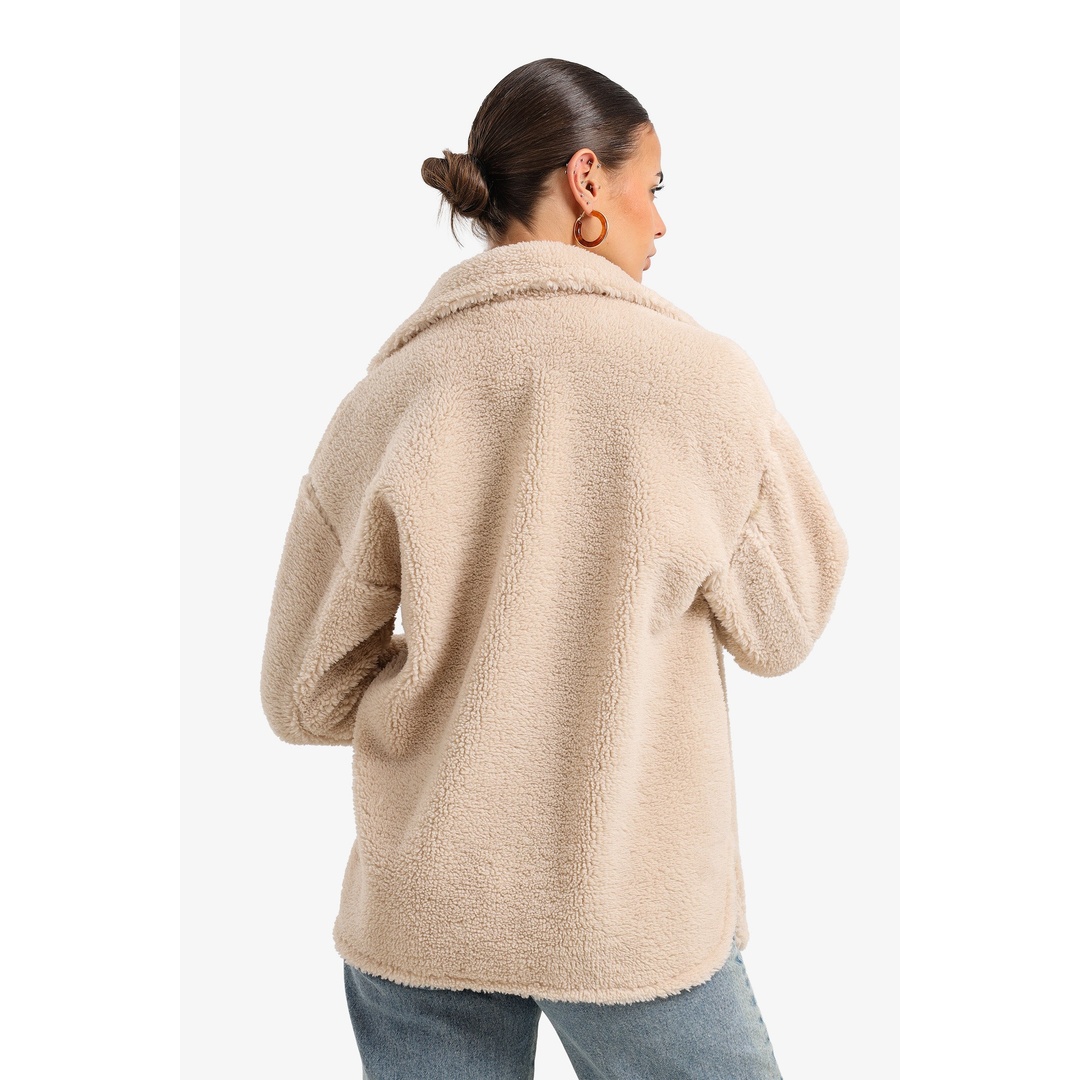 جاكيت مريح بياقة مدببة - 18247