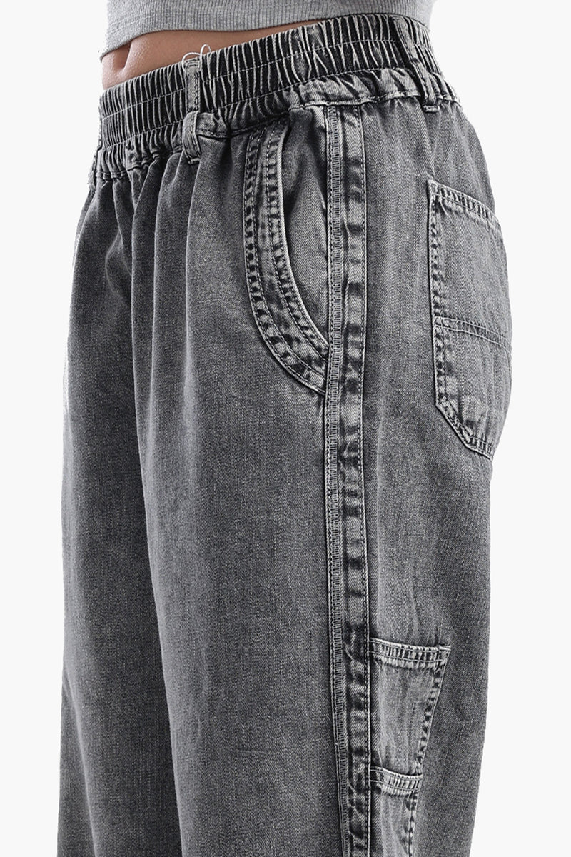 بنطلون جينز كارينا خفيف الوزن واسع الساق 56143