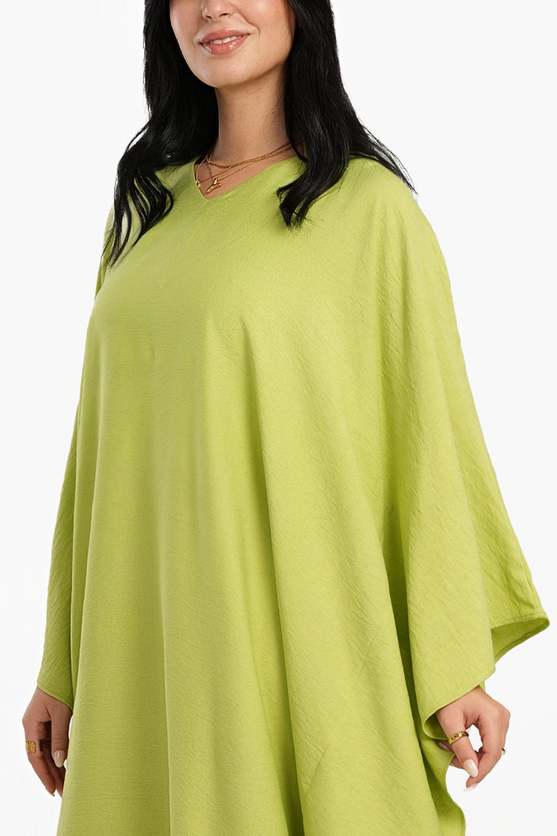 فستان كارينا واسع سادة 56158