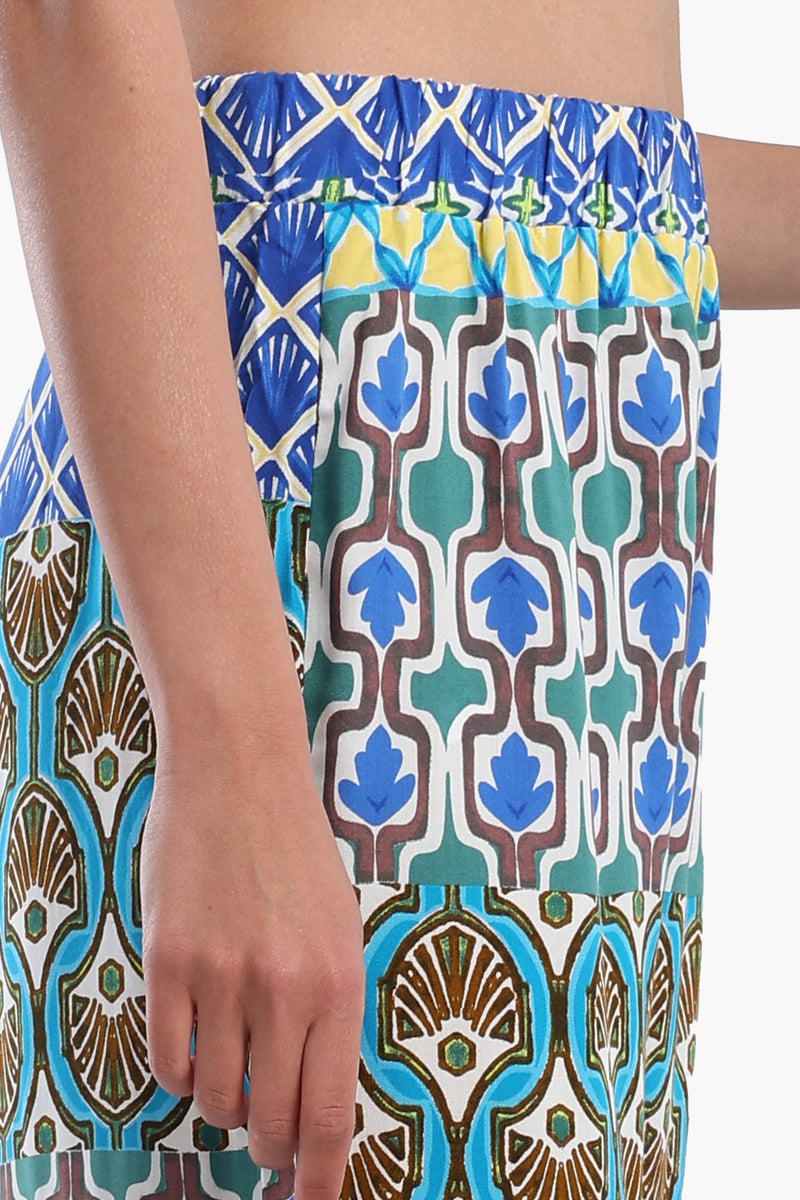 بنطلون كارينا مطبوع متعدد الأنماط 56380