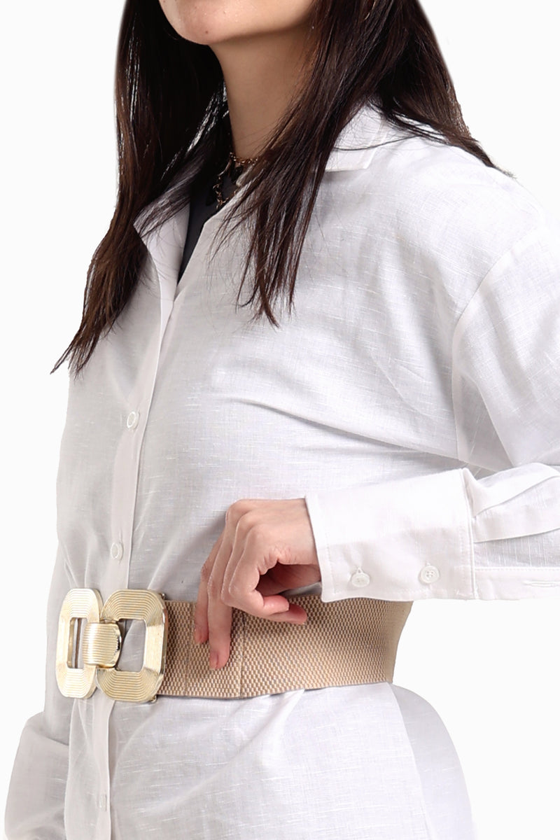 قميص كارينا كتان بأكمام طويلة 56541