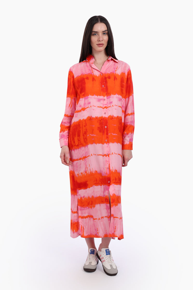 فستان كارينا قطن مريح - متعدد الألوان 56840