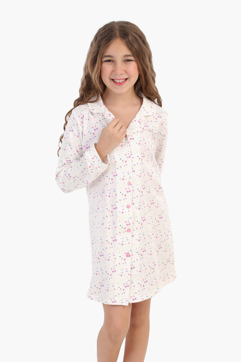 قميص نوم كارينا المطبوع مع قناع النوم 57145