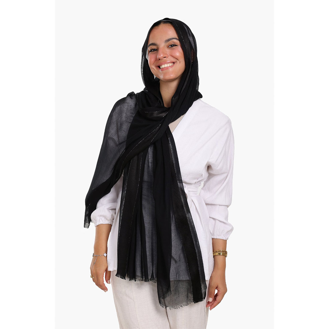 طرحة شيفون خفيفة حريمي