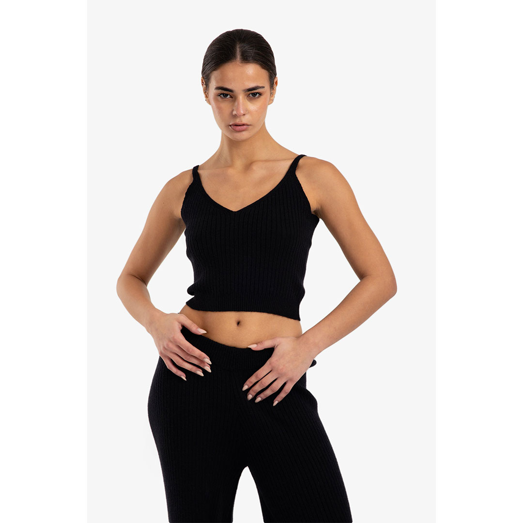 توب قصير ضيق حريمي - 18255