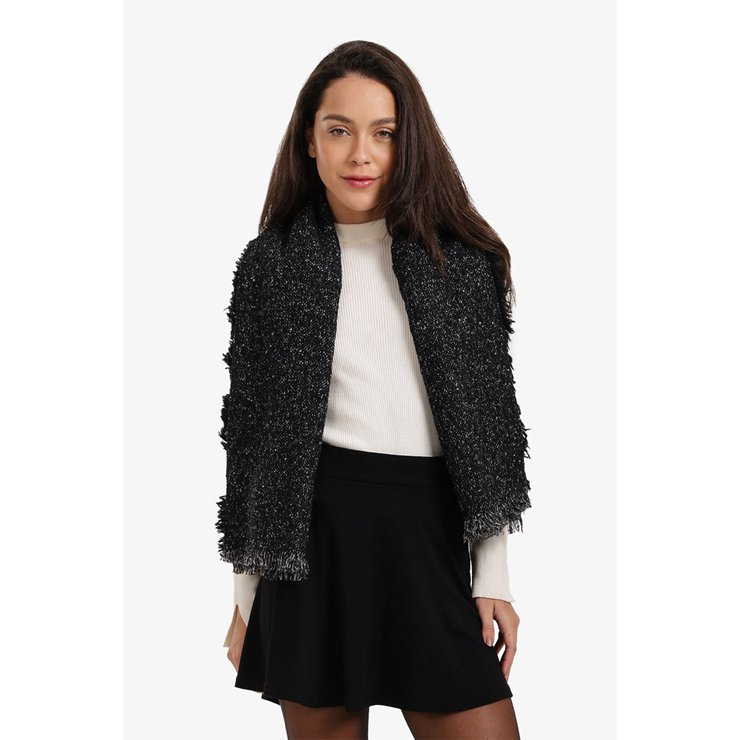 شال صوف الممزوج حريمي - 18400