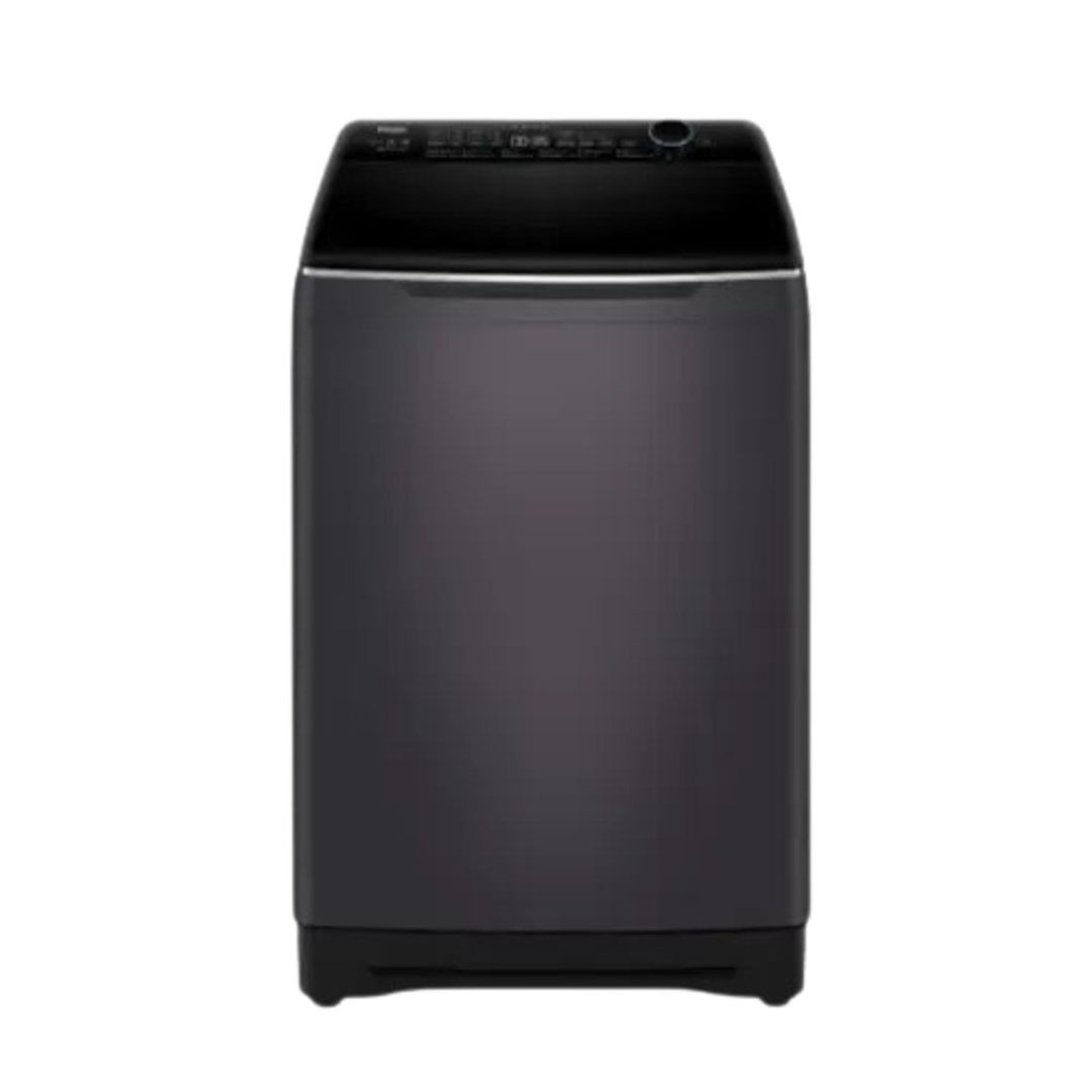 غسالة ملابس هاير تحميل علوي - 11 كجم - باب هيدروليك - فضي - HWM110-316S6