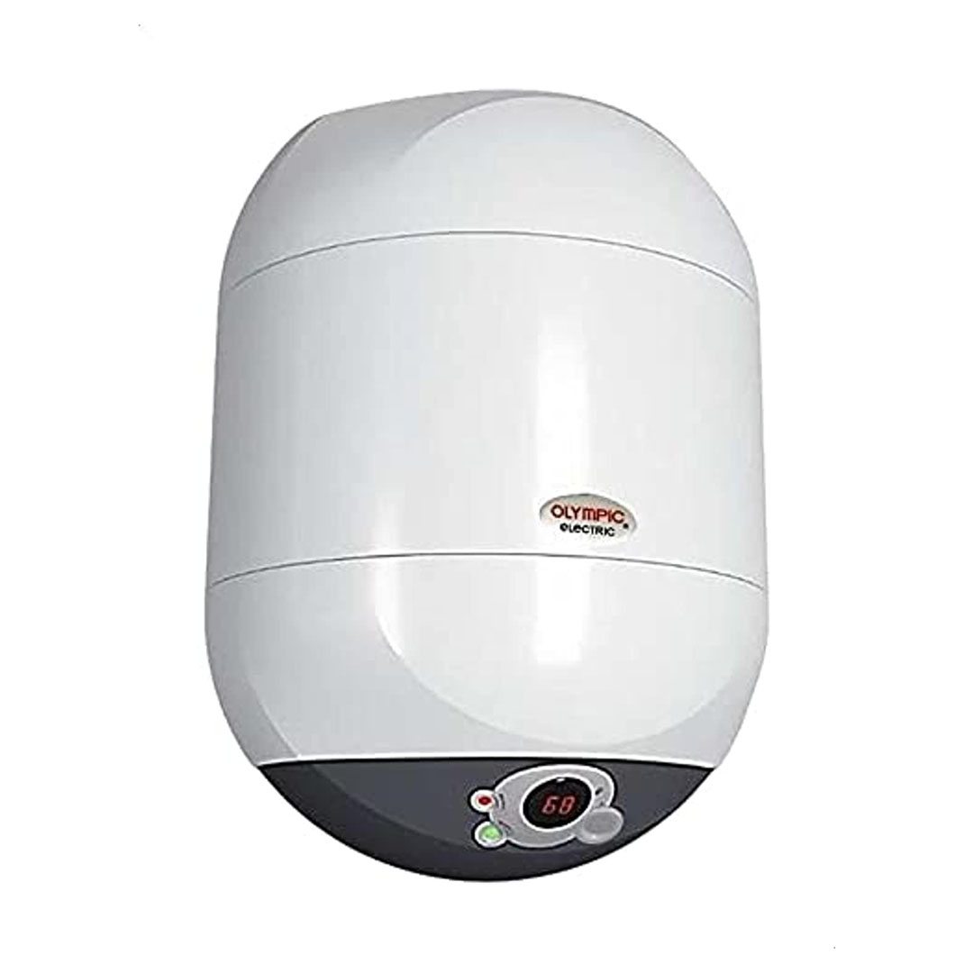 سخان مياه كهربائي اوليمبيك اليكتريك - انفينيتي ديجيتال - 40 لتر - أبيض
