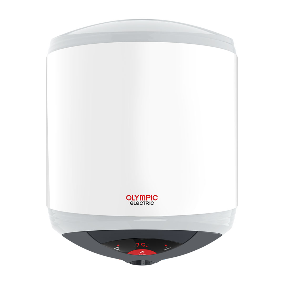 سخان كهرباء اوليمبيك اليكتريك هيرو تربو ديجيتال - 80 لتر - أبيض - 945105438