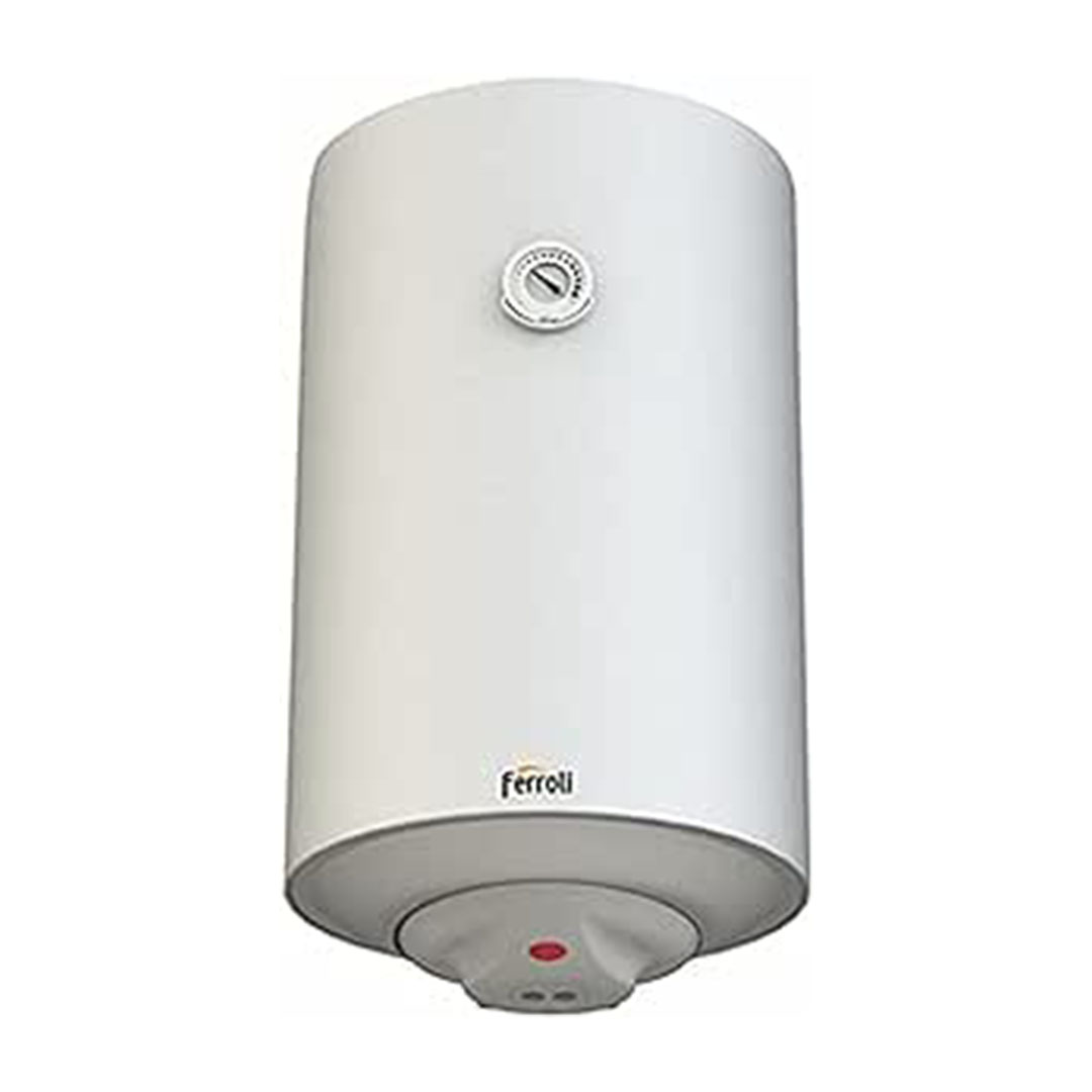 سخان مياه كهربائي فيرولى رأسي - 50 لتر - 1500 وات - أبيض - E00158KA