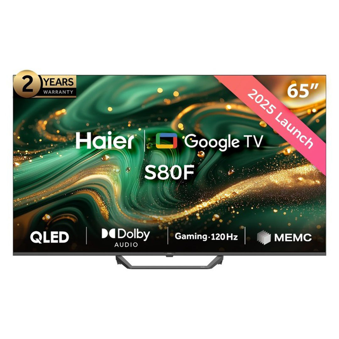 تلفزيون هاير سمارت QLED - 55 بوصة - 4K UHD - ريسيفر داخلي - H55S80F