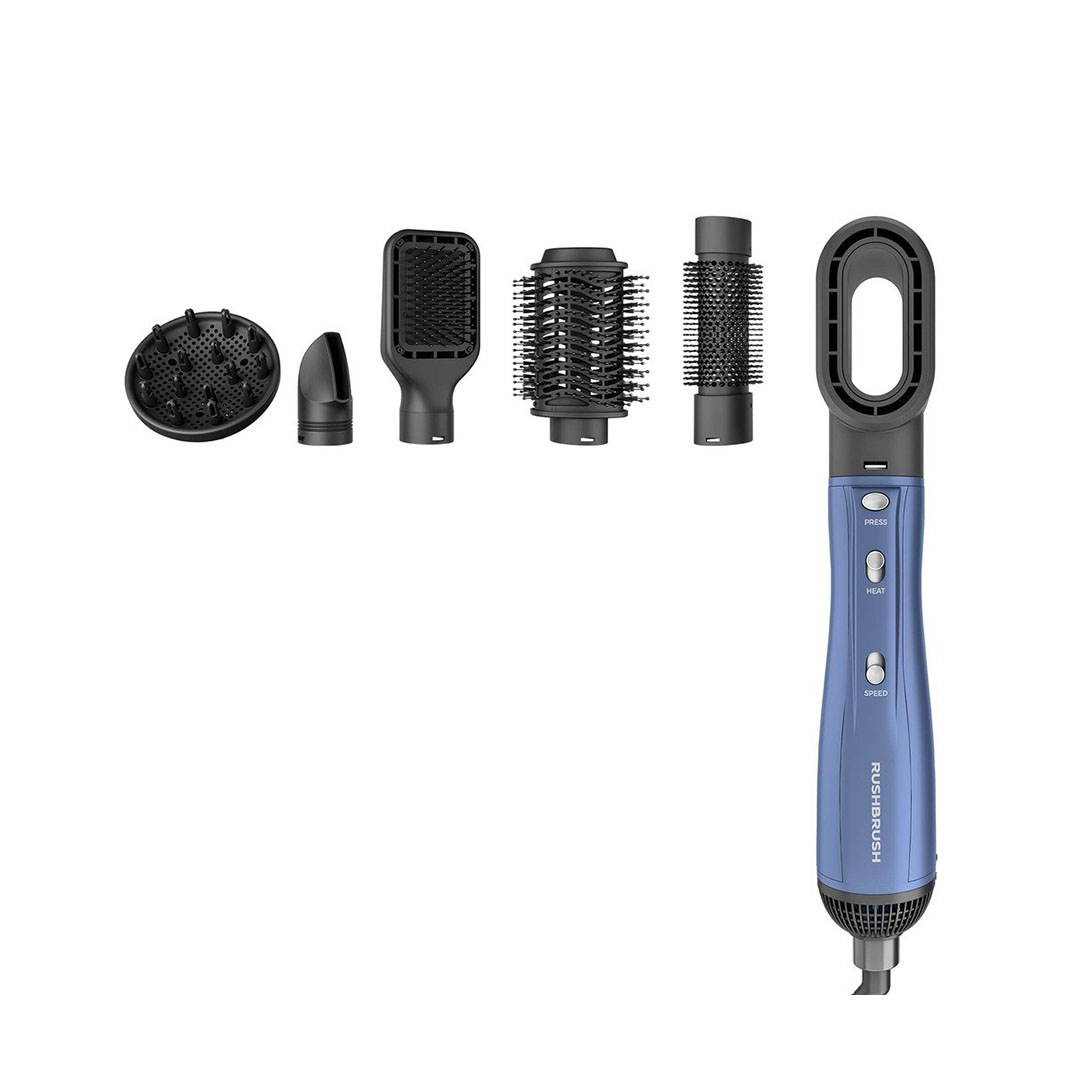 مجموعة التصفيف راش براش 6 بلس - كحلي - +6 Air Styler