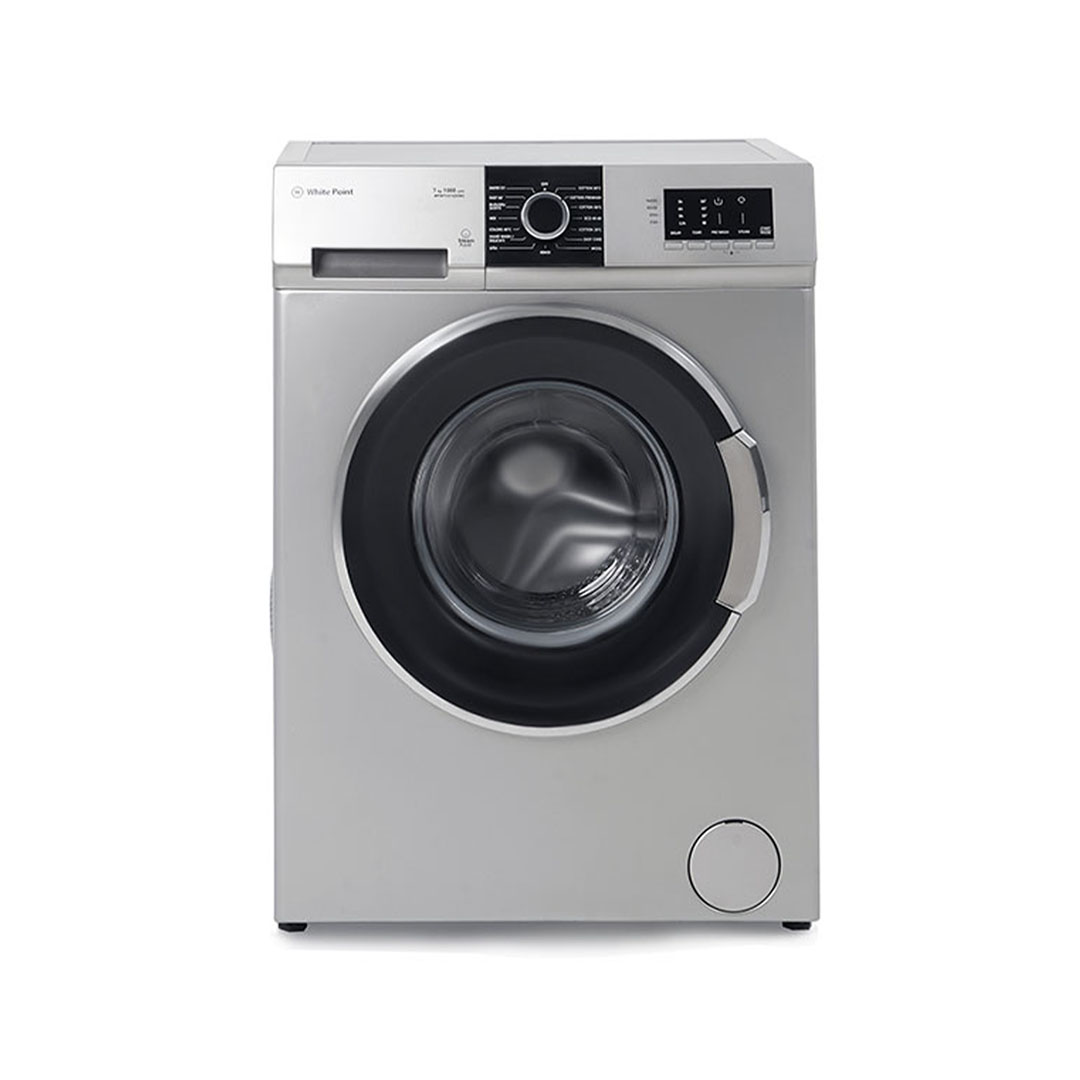 غسالة ملابس اوتوماتيك وايت بوينت انفيرتر - 7 كجم - فضي - WPW71015DSWS
