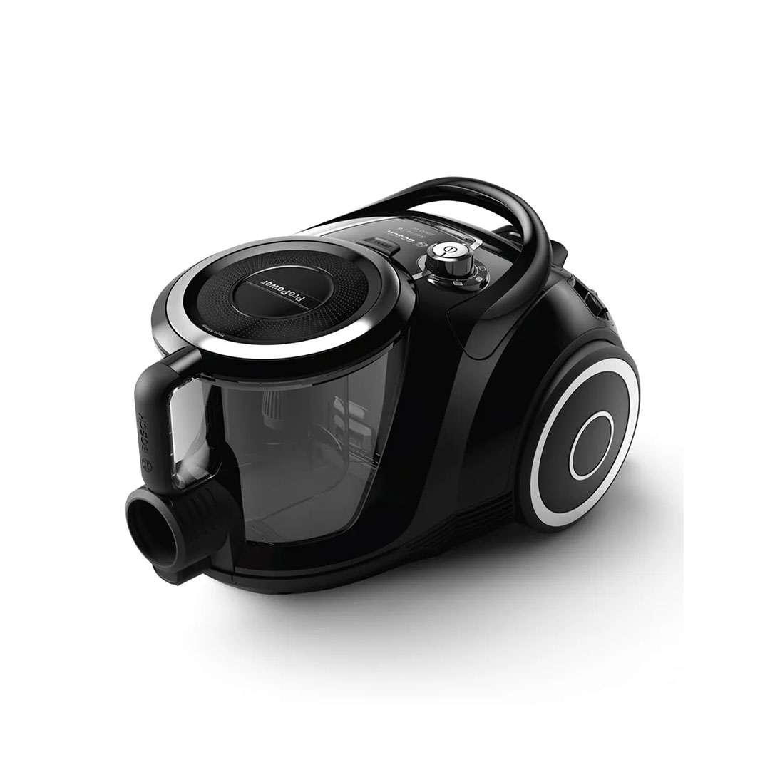 مكنسة كهربائية بوش سيري 6 برو باور - بدون كيس - 2200 وات - اسود - BGS412234