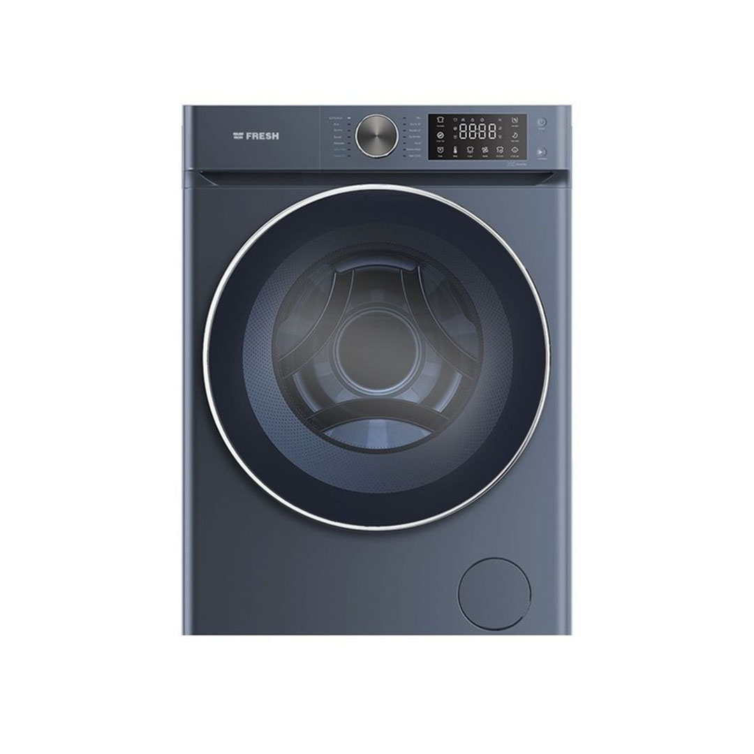 غسالة ملابس أوتوماتيك فريش - 9 كجم - انفرتر موتور - دفع مباشر - ازرق غامق