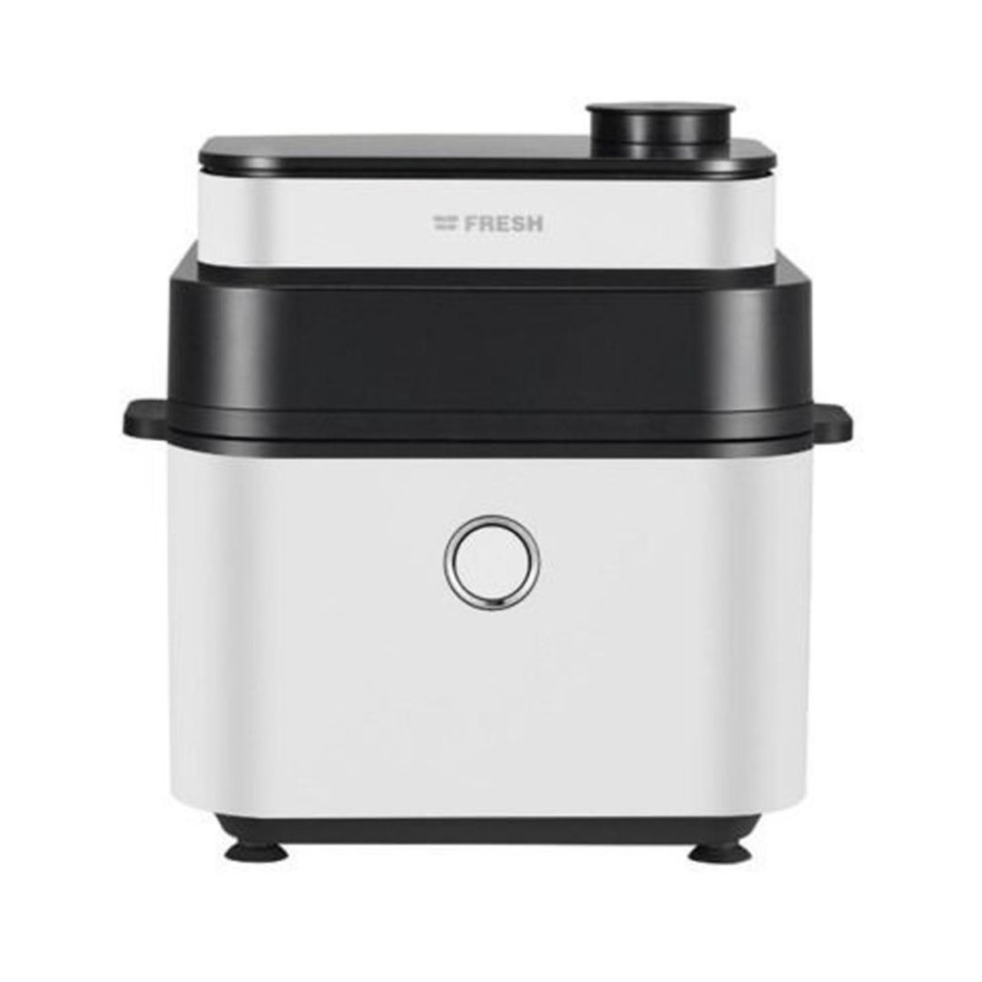 قلاية هوائية فريش - 7 لتر - 1500 وات - تكنولوجيا التسخين بالبخار - أبيض - FAF-D1500W