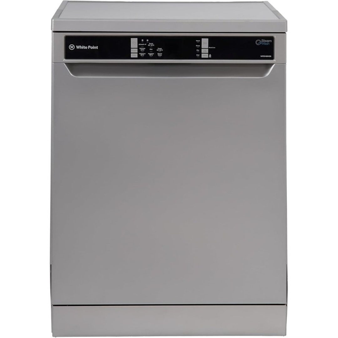 غسالة أطباق وايت بوينت - 14 فرد - فضي - WPD148HDS