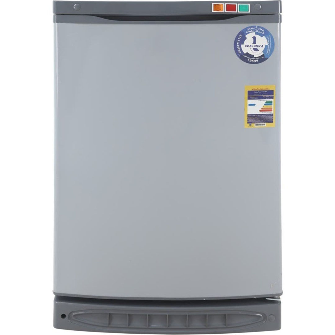 ديب فريزر رأسي الاسكا - 3 درج - كنترول - 135 لتر - فضي - UP140