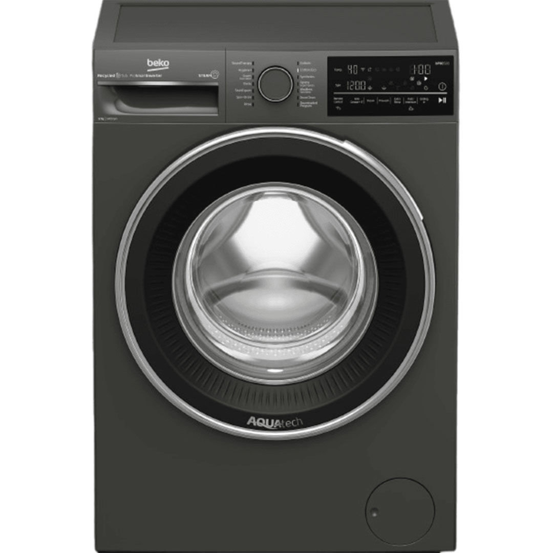 غسالة ملابس بيكو - 12 كجم - سيلفر - B3WFU51240MCI